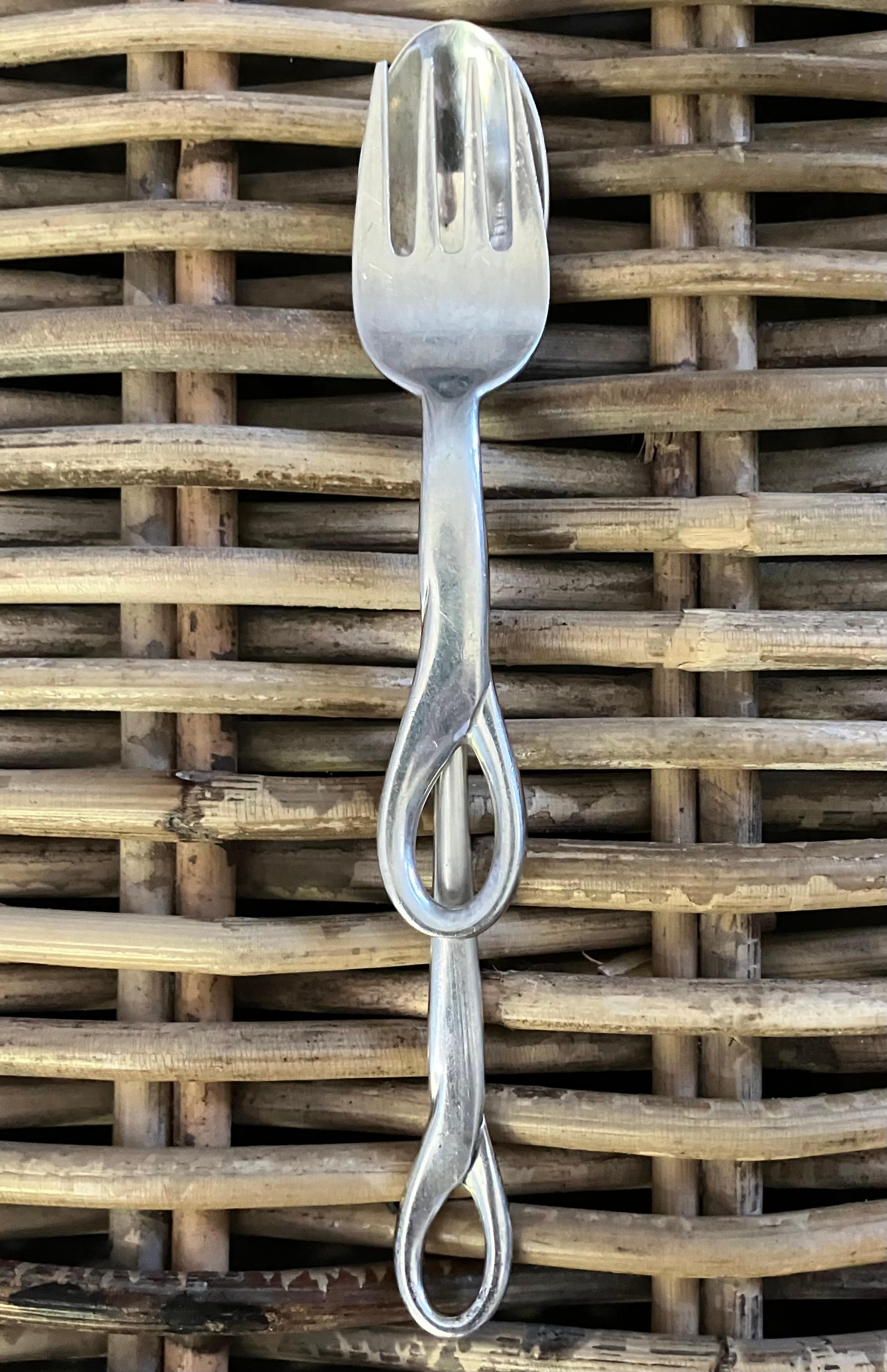 Elsa Peretti para Tiffany Utensilios de plata de ley para bebés Italiano en venta