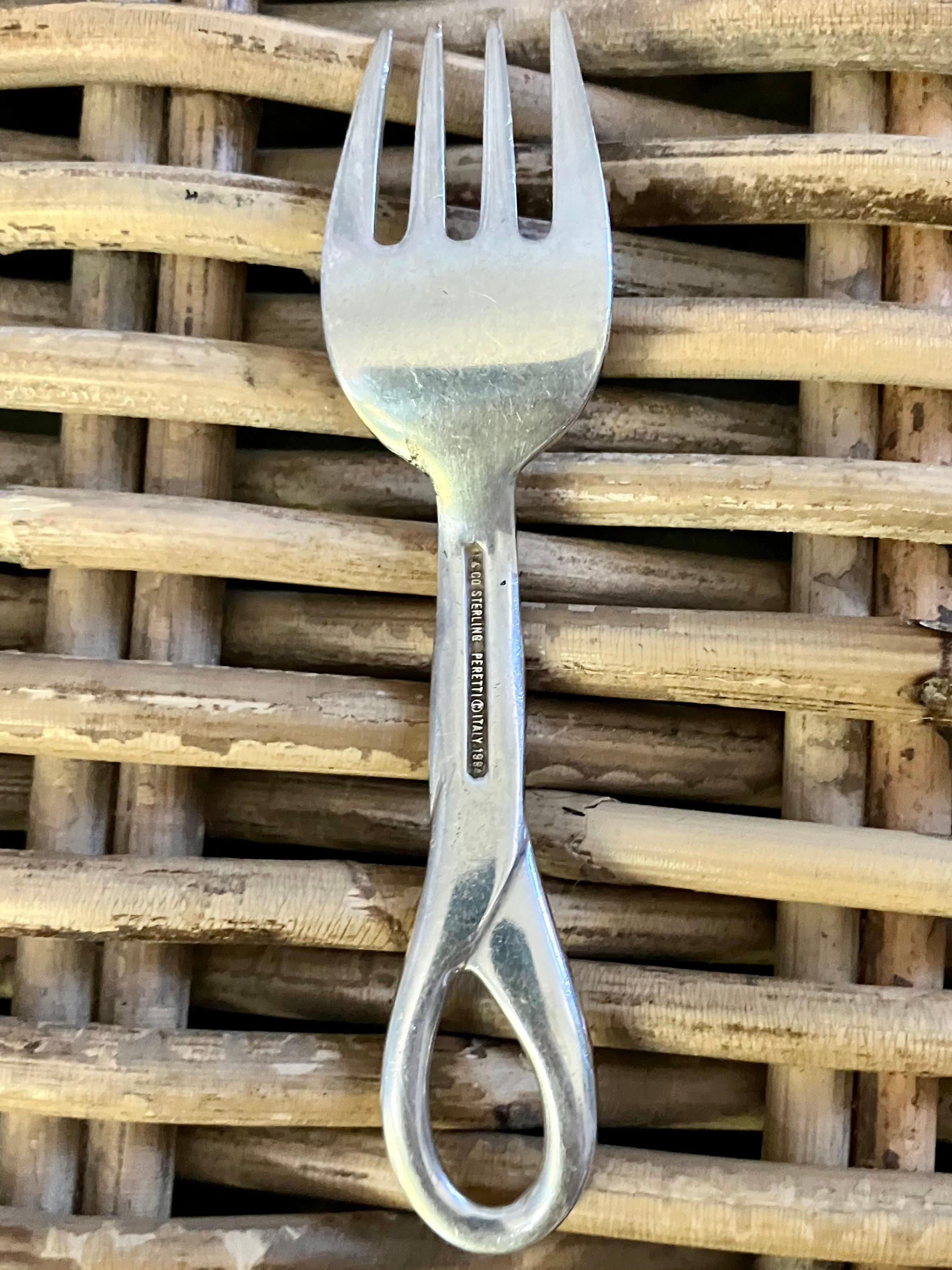 Elsa Peretti para Tiffany Utensilios de plata de ley para bebés Plata esterlina en venta