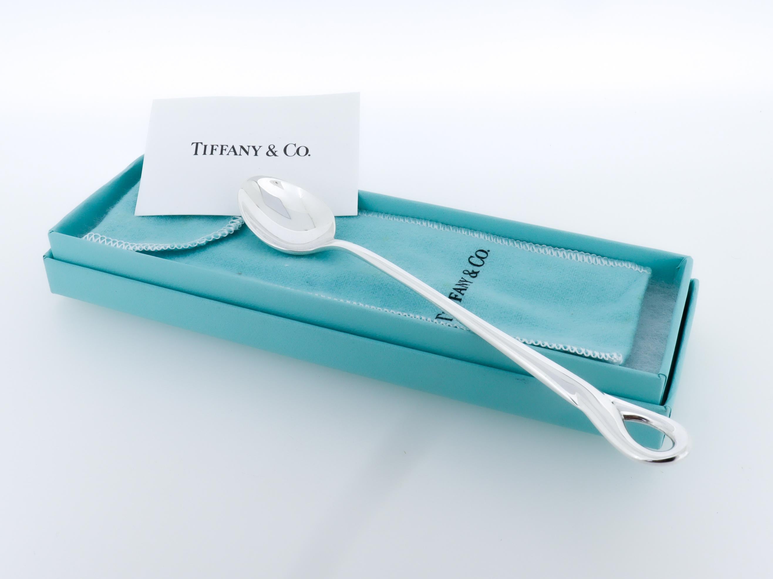 Elsa Peretti per Tiffany in argento Sterling modello Padova Cucchiaio per neonati o bambini in vendita 6