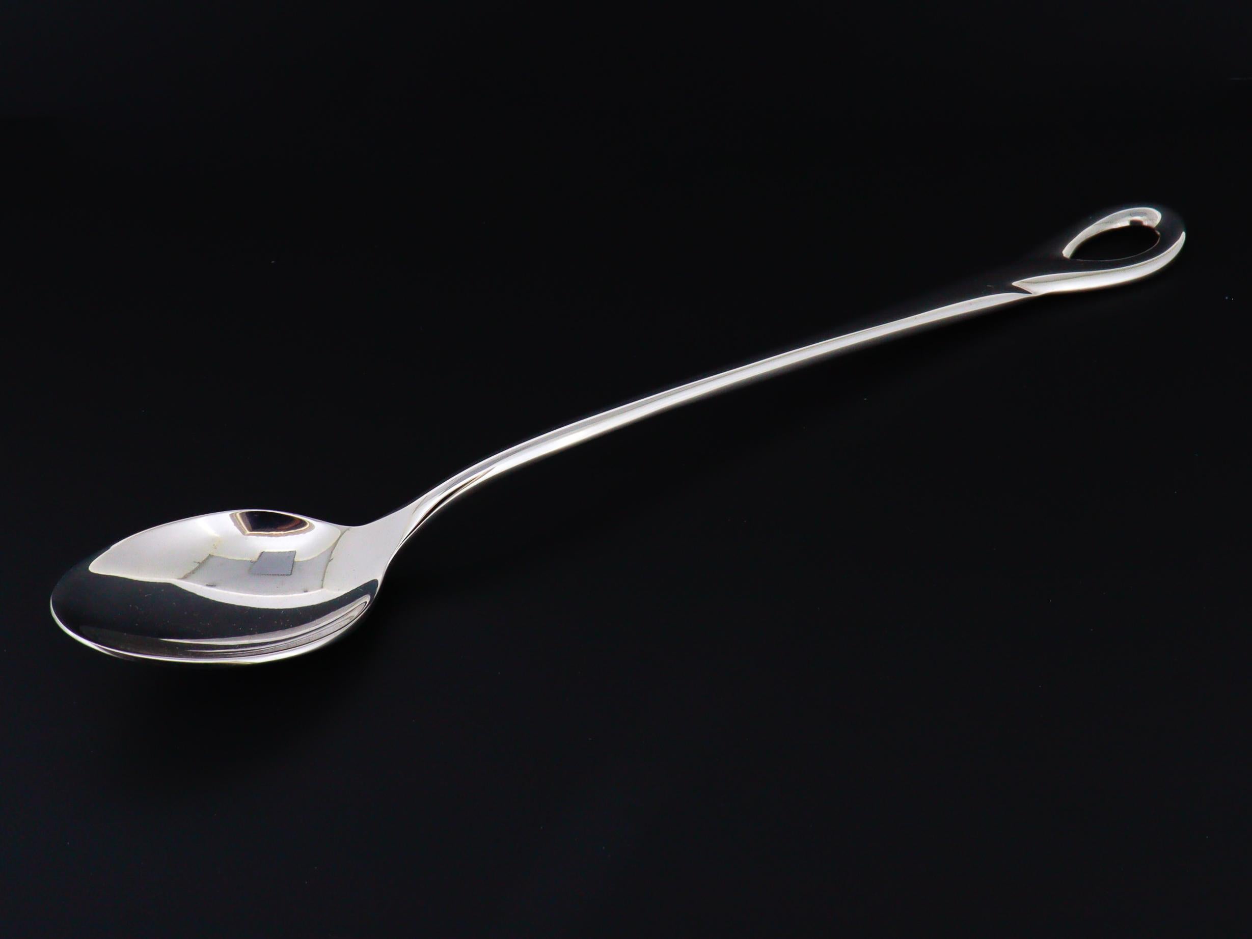 Argento 925 Elsa Peretti per Tiffany in argento Sterling modello Padova Cucchiaio per neonati o bambini in vendita