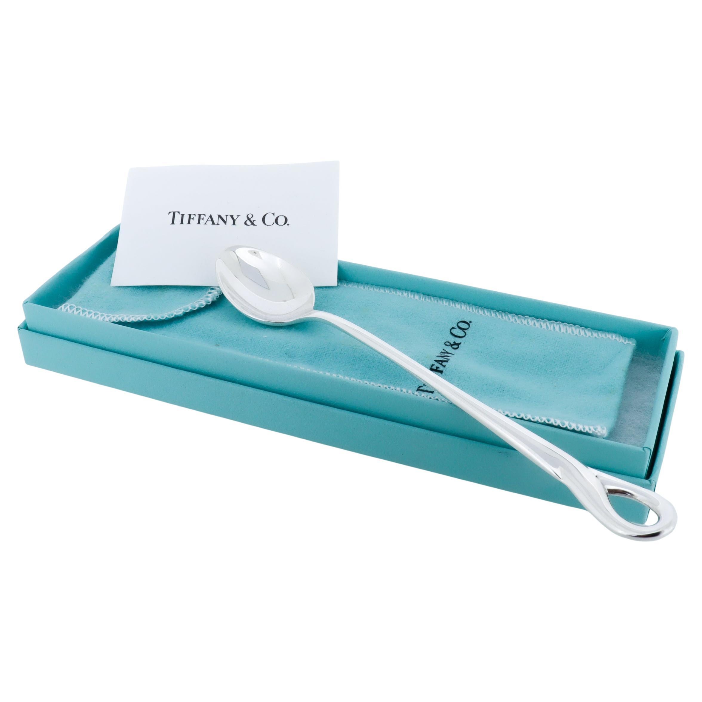 Elsa Peretti per Tiffany in argento Sterling modello Padova Cucchiaio per neonati o bambini in vendita