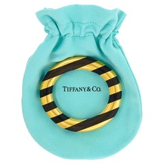 Elsa Peretti for Tiffany Wood and Gold Bangle