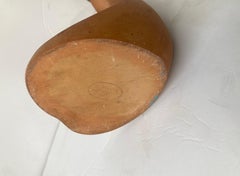 Elsa Peretti, Glazed Terracotta/Pottery, Candlestick" Bone" for Tiffany & Co