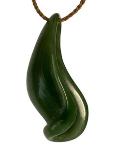 Collier avec pendentif en jade Elsa Peretti