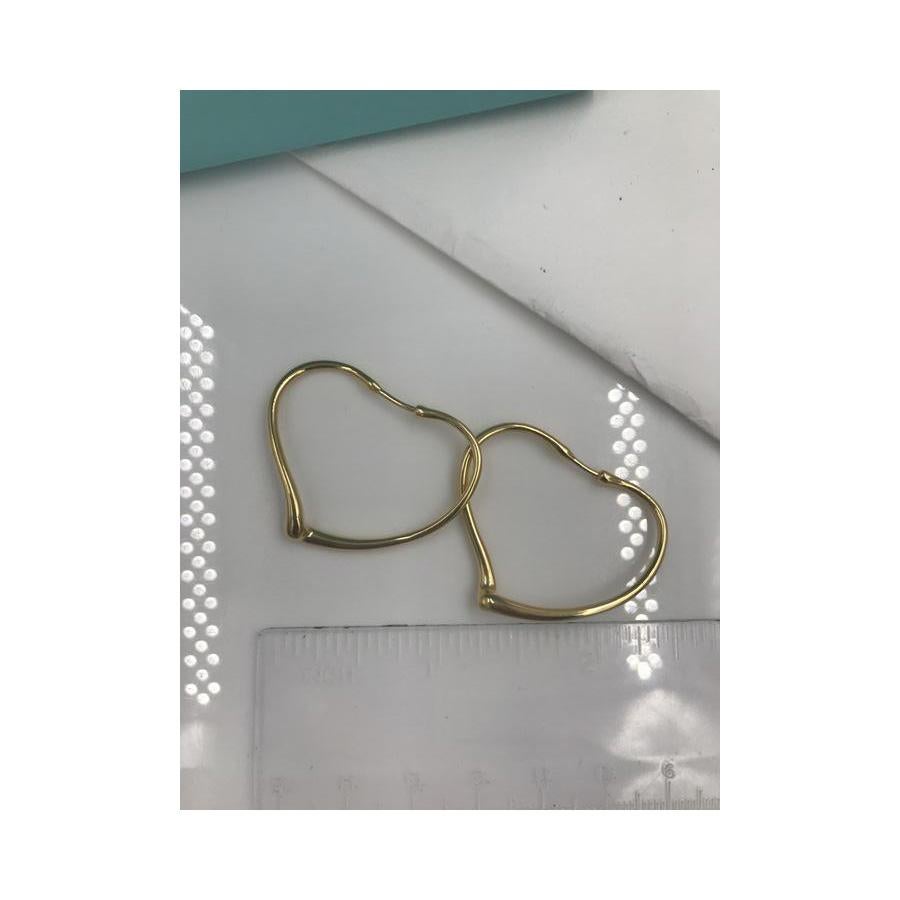 tiffany hoop earrings with heart