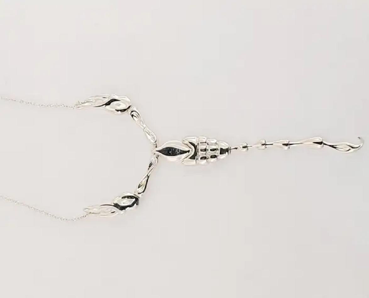 Elsa Peretti  Scorpion Pendant in Sterling Silver  In New Condition In New York, NY
