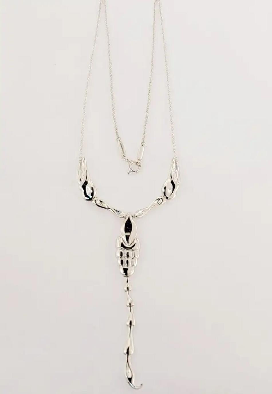 elsa peretti tiffany scorpion pendant