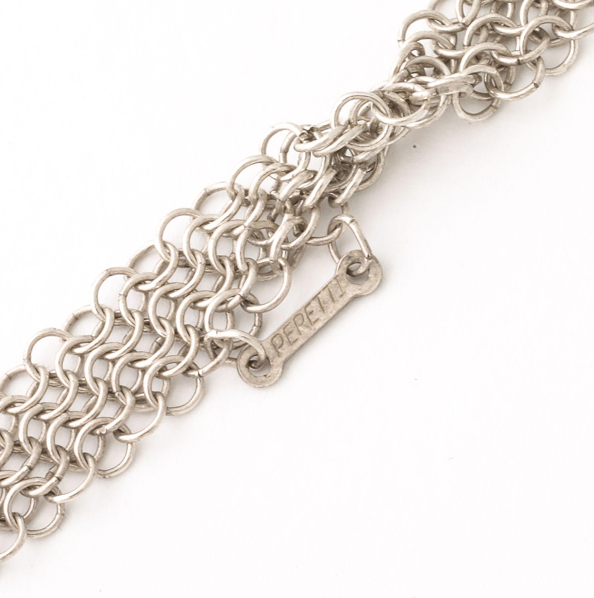 Collar de malla de ley Elsa Peretti en venta 9