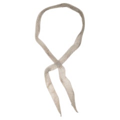 Elsa Peretti Sterling Mesh necklace