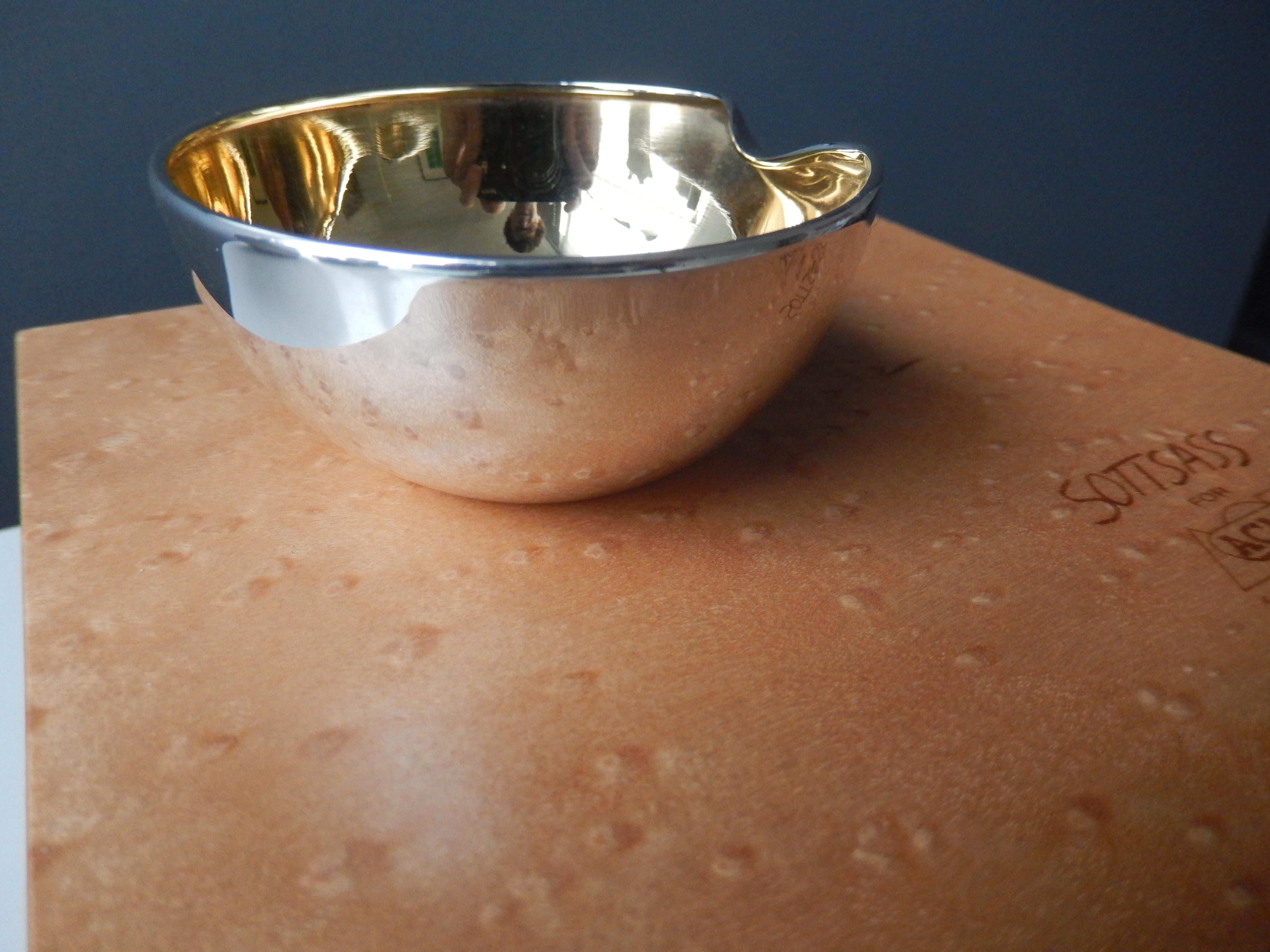 Italian Elsa Peretti Thumbprint Bowl for Tiffany & Co.