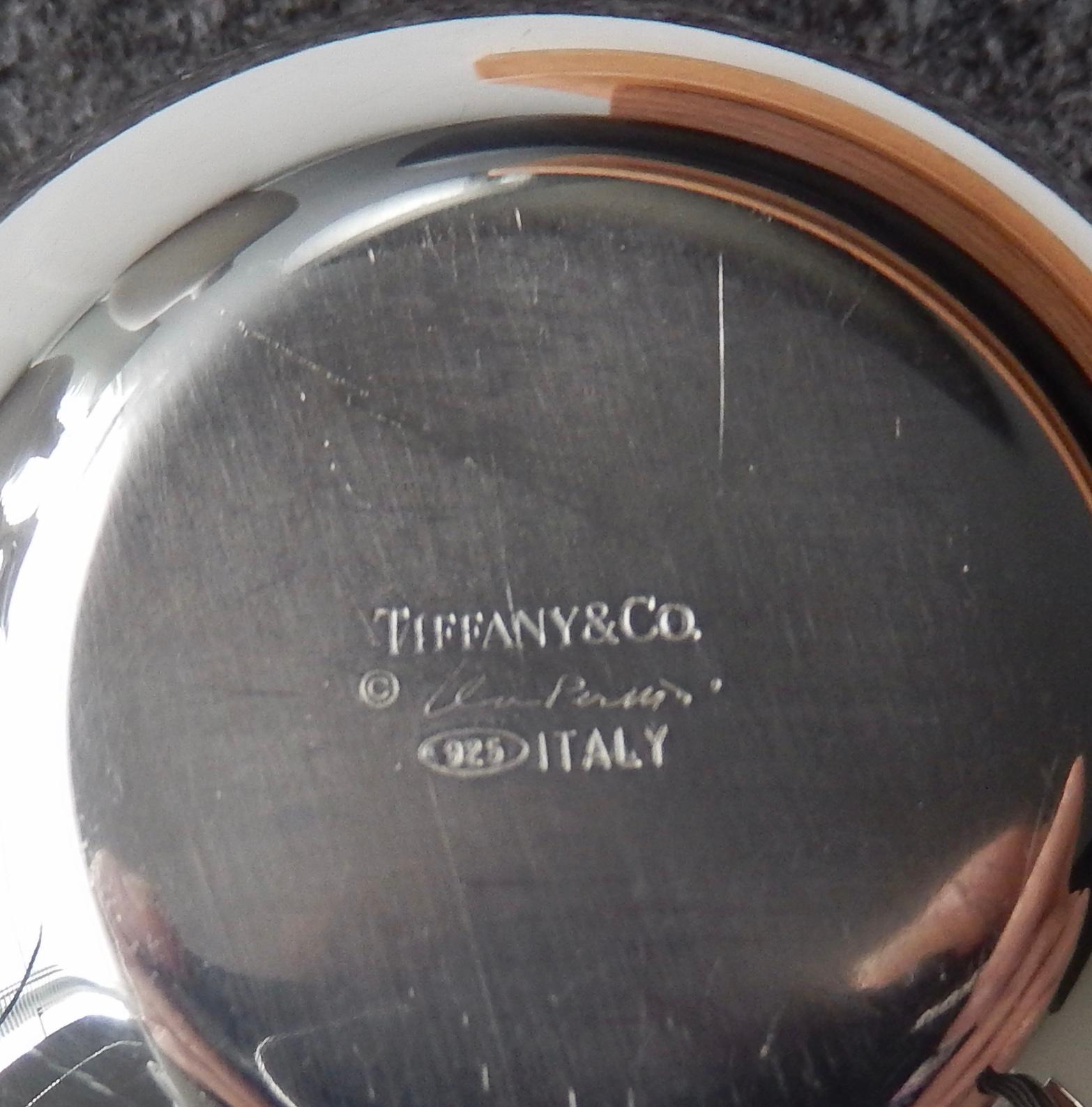 Elsa Peretti Thumbprint Bowl for Tiffany & Co. In Good Condition In Winnetka, IL
