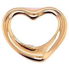 Offener Herzanhänger von Elsa Peretti Tiffany & Co