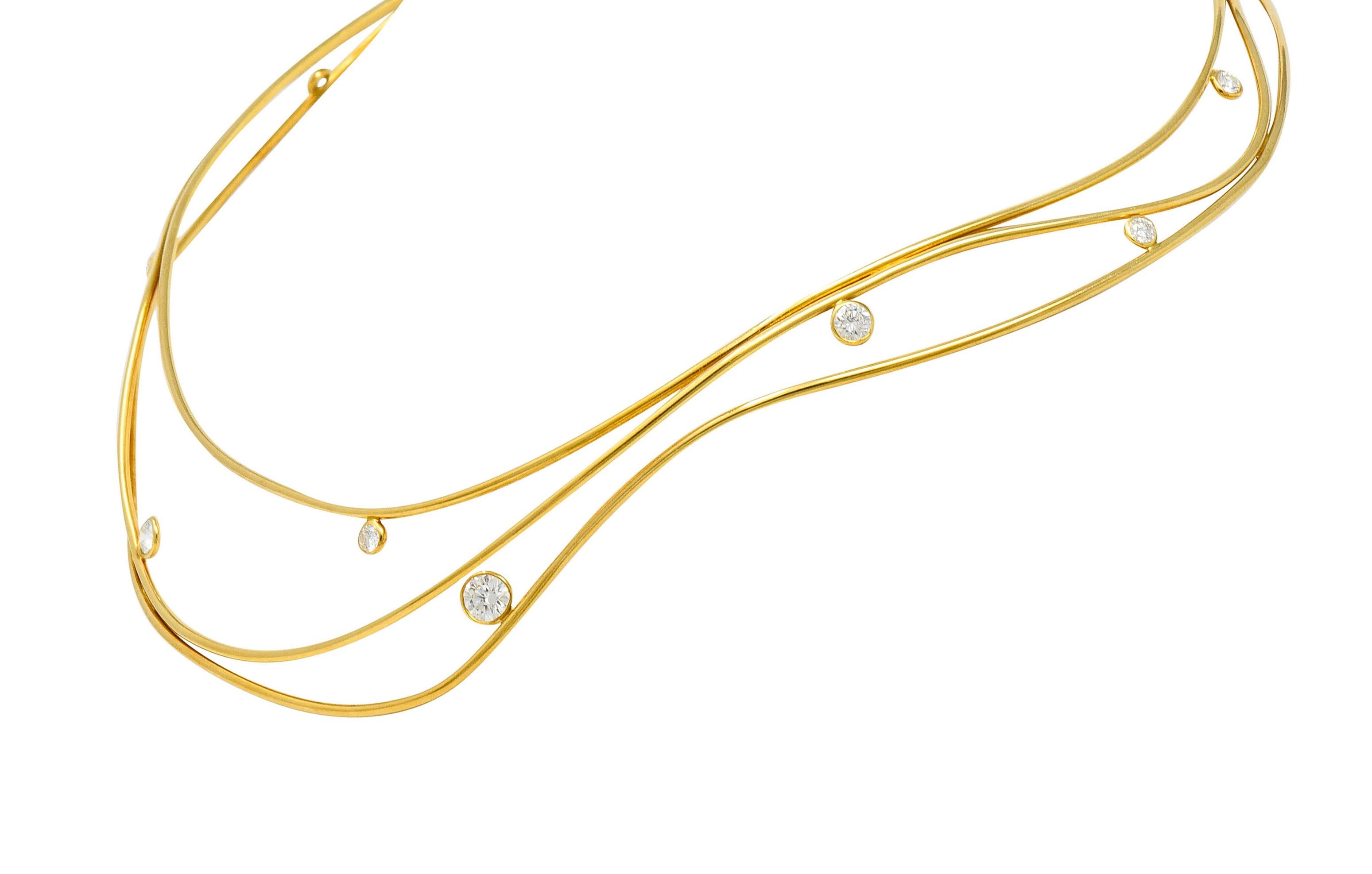 elsa peretti wave necklace
