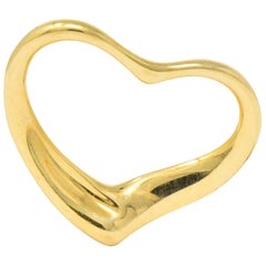 Elsa Peretti Tiffany & Co. 18 Karat Gold Heart Pendant