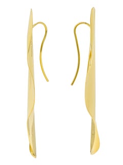 Elsa Peretti Tiffany & Co. 18 Karat Yellow Gold High Tide Earrings