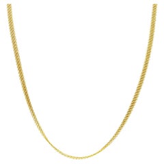 Elsa Peretti Tiffany & Co. 18 Karat Yellow Gold Mesh Eternity Necklace