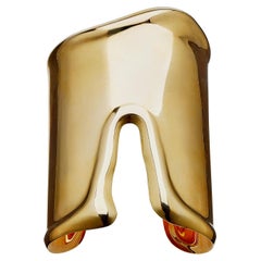 Elsa Peretti Tiffany & Co. 18K Gold Large "Bone" Cuff Bracelet