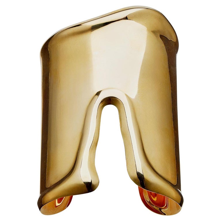 Elsa Peretti for Tiffany & Co. Gold Bone Cuff Bracelet, 2000s, offered by Macklowe Gallery