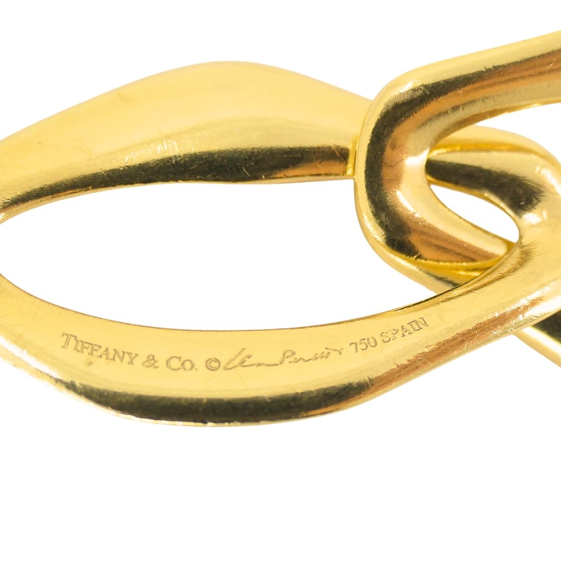 Femenino o masculino Elsa Peretti Tiffany & Co. Aegean Necklace 18k Gold en venta