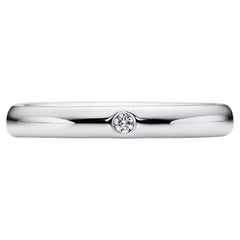 Elsa Peretti Tiffany & Co. Alianza de Diamantes Platino Talla 5.5