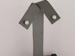 Elsa Peretti Tiffany & Co. Diamonds by the Yard Earrings in Platinum