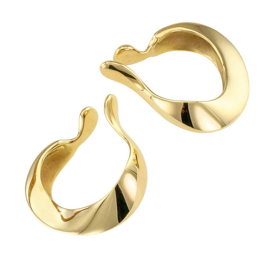 Elsa Peretti Tiffany & Co. Gold Ear Cuffs
