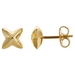 Elsa Peretti Tiffany & Co. Northern Star Stud Earrings in 18K Yellow Gold