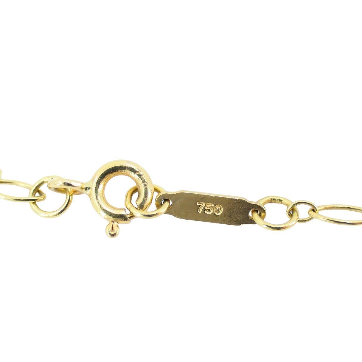 Elsa Peretti for Tiffany & Co. Collana con ciondolo a forma di cuore aperto in vendita 5