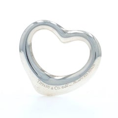 Elsa Peretti Tiffany & Co. Open Heart Pendant Pendant - Sterling Silver 925 Love