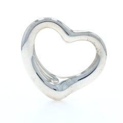 Elsa Peretti Tiffany & Co. Open Heart Pendant Pendant - Sterling Silver 925 Love