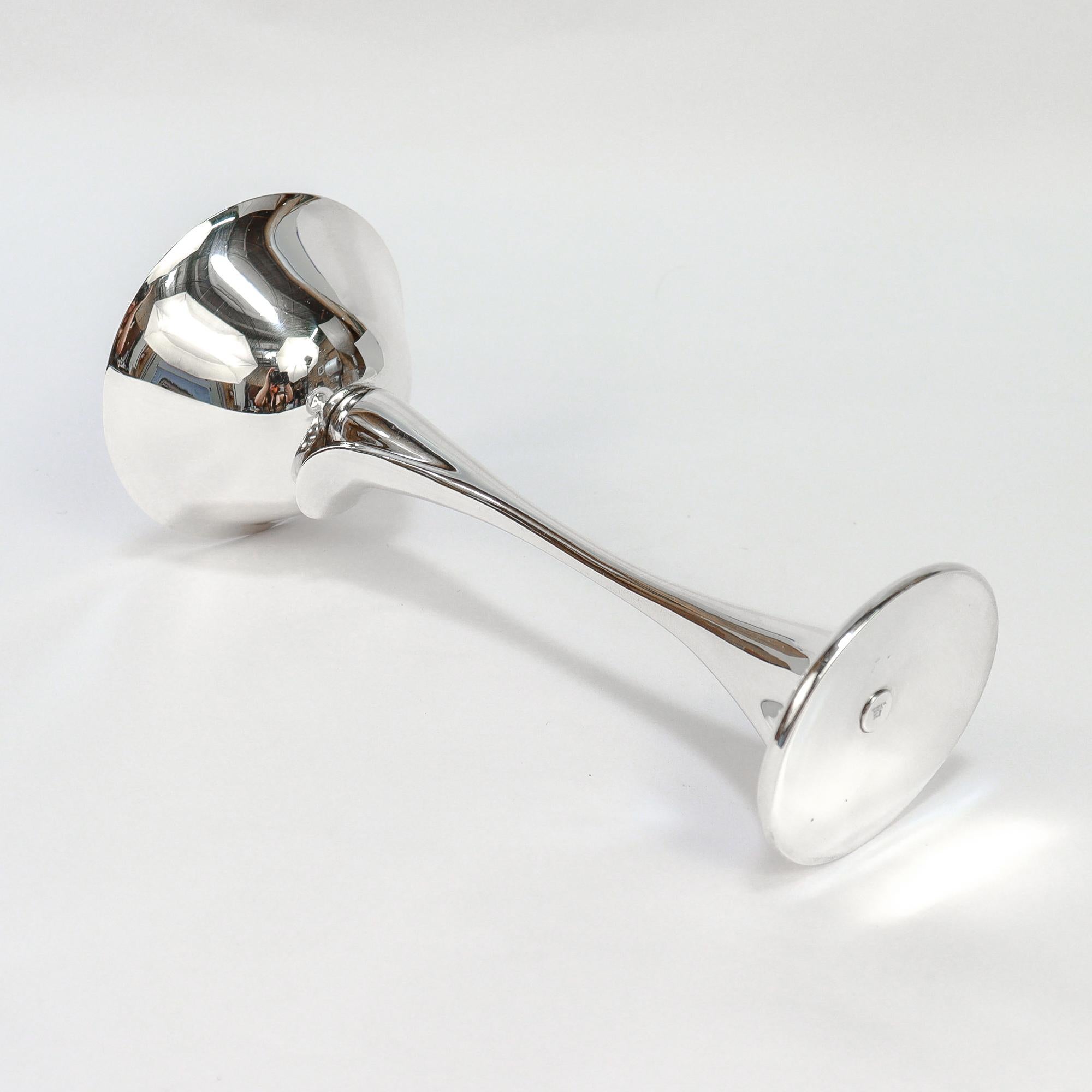 Elsa Peretti for Tiffany & Co. Bicchiere o stelo per champagne in argento sterling in vendita 4