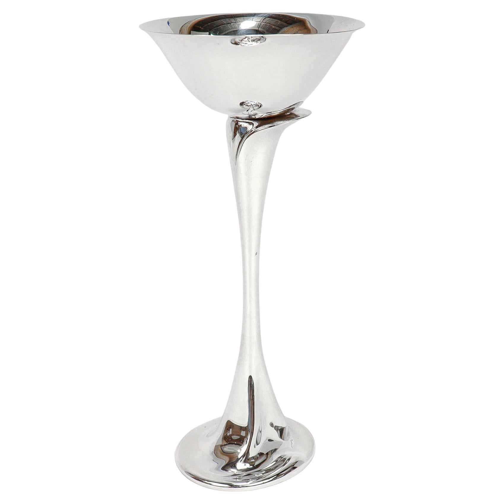 Elsa Peretti for Tiffany & Co. Bicchiere o stelo per champagne in argento sterling in vendita