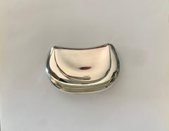 Elsa Peretti Tiffany & Co Sterling Silver Saddle Clutch Bag