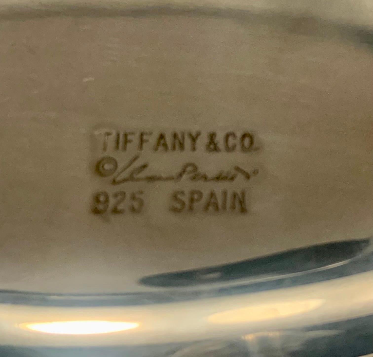 Elsa Peretti Tiffany & Co Sterling Silver Saddle Clutch Bag 5