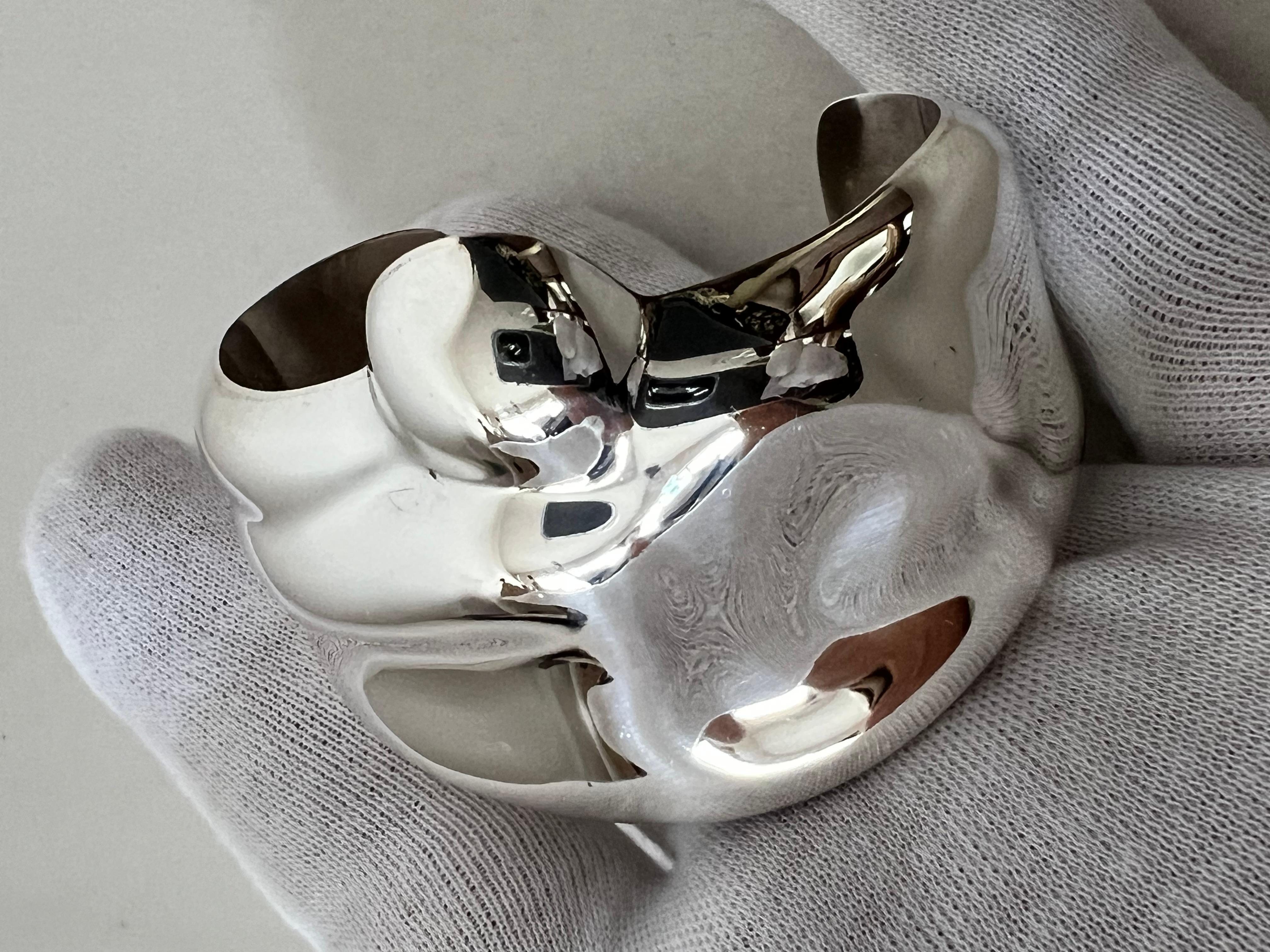 Elsa Peretti Tiffany Polished Sterling Cuff Bracelet 1982 For Sale 5