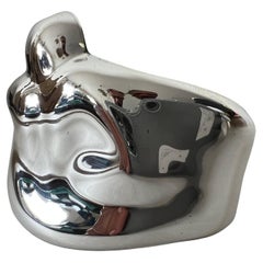 Elsa Peretti Tiffany Polished Sterling Cuff Bracelet 1982