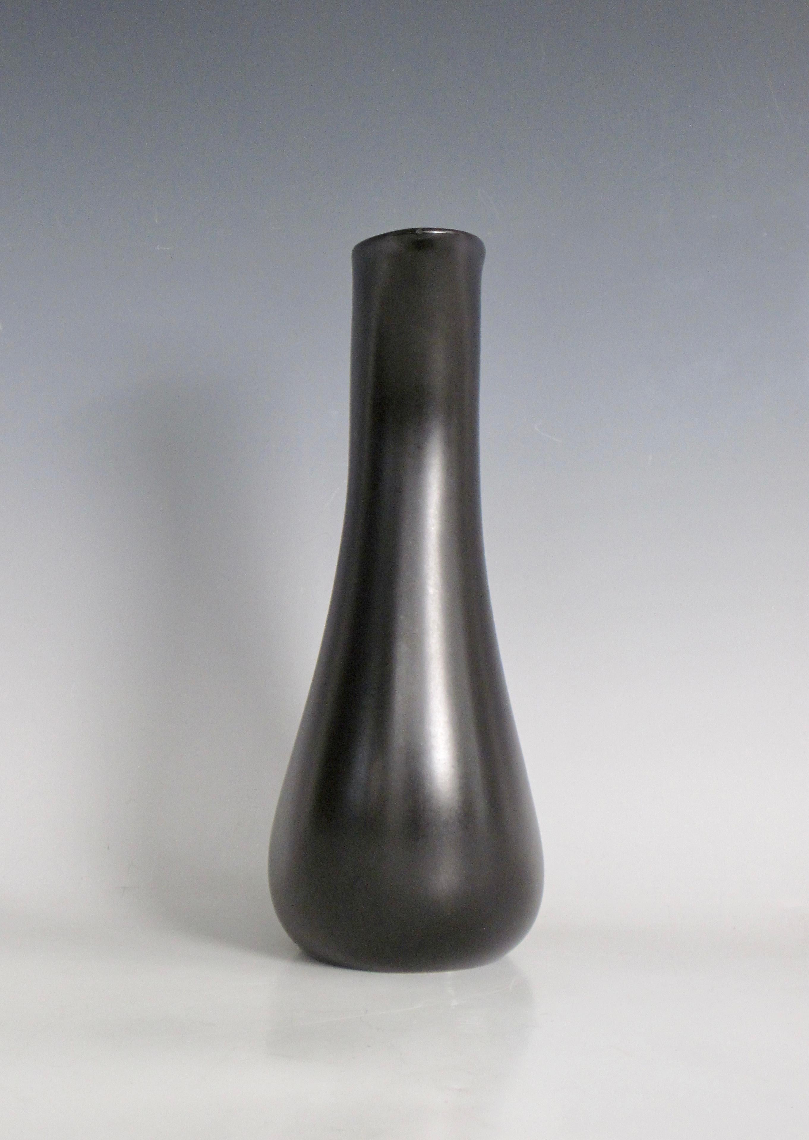 Mid-Century Modern Elsa Perretti for Tiffany Teardrop Carafe in Matte Black