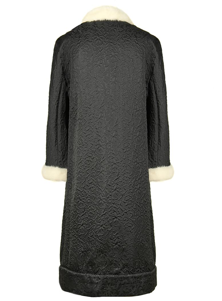 Elsa Schiaparelli Haute Couture Coat-Dress 1950s For Sale 2