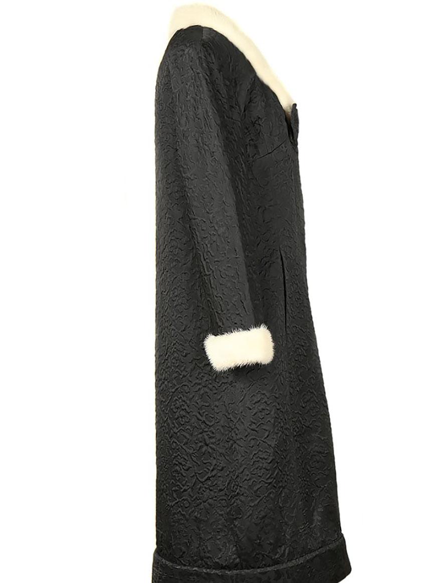 Women's ELSA SCHIAPARELLI VINTAGE HAUTE COUTURE COAT - DRESS Sz S