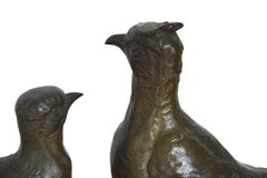 Else FÜRST (1873-1943), Fasan-Gießerei-Stempel der Berliner Gießerei Kraas