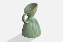 Elsi Bourelius, Pitcher, Ceramic, Sweden, 1970s