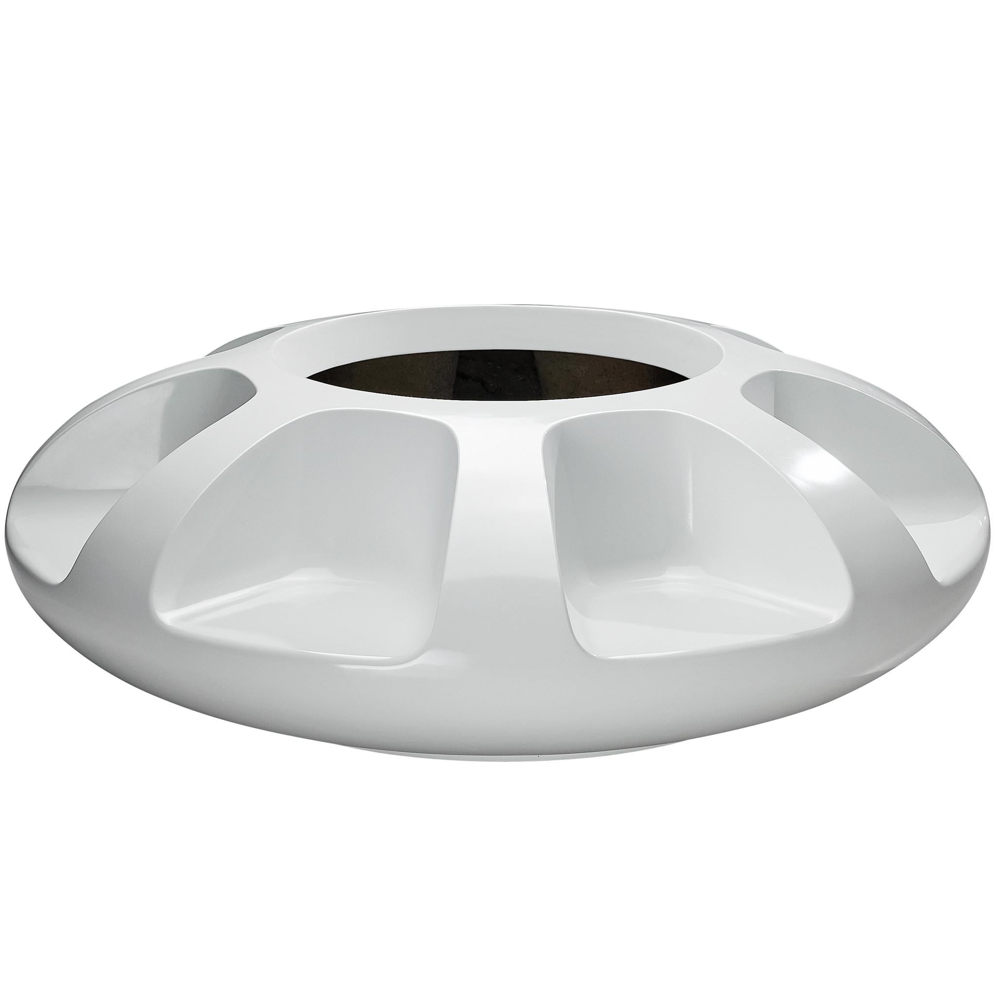 Elsie Crawford for Sintoform 
Carousel
 Planter Sofa Bench in Fiberglass For Sale