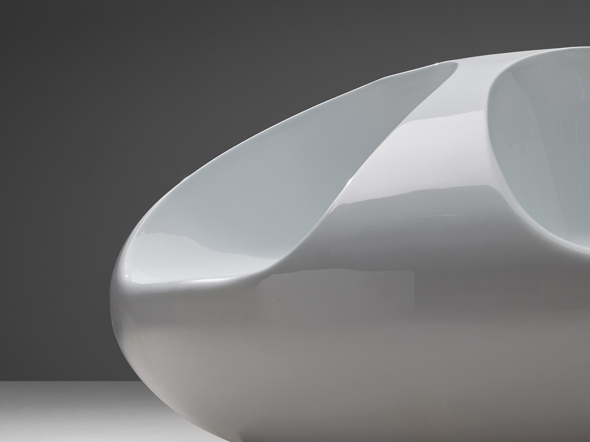 Mid-Century moderno Panca per divano 'Carousel' in fibra di vetro di Elsie Crawford per Sintoform in vendita