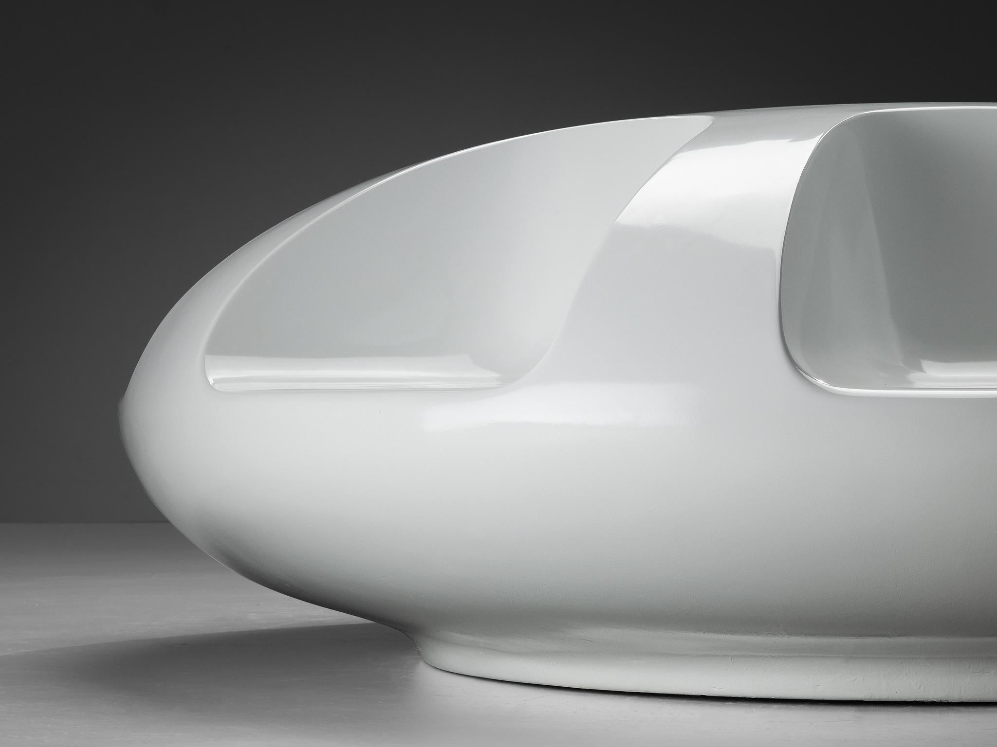 Elsie Crawford pour Sintoform grand canapé « Carousel » à 8 places en fibre de verre en vente 1