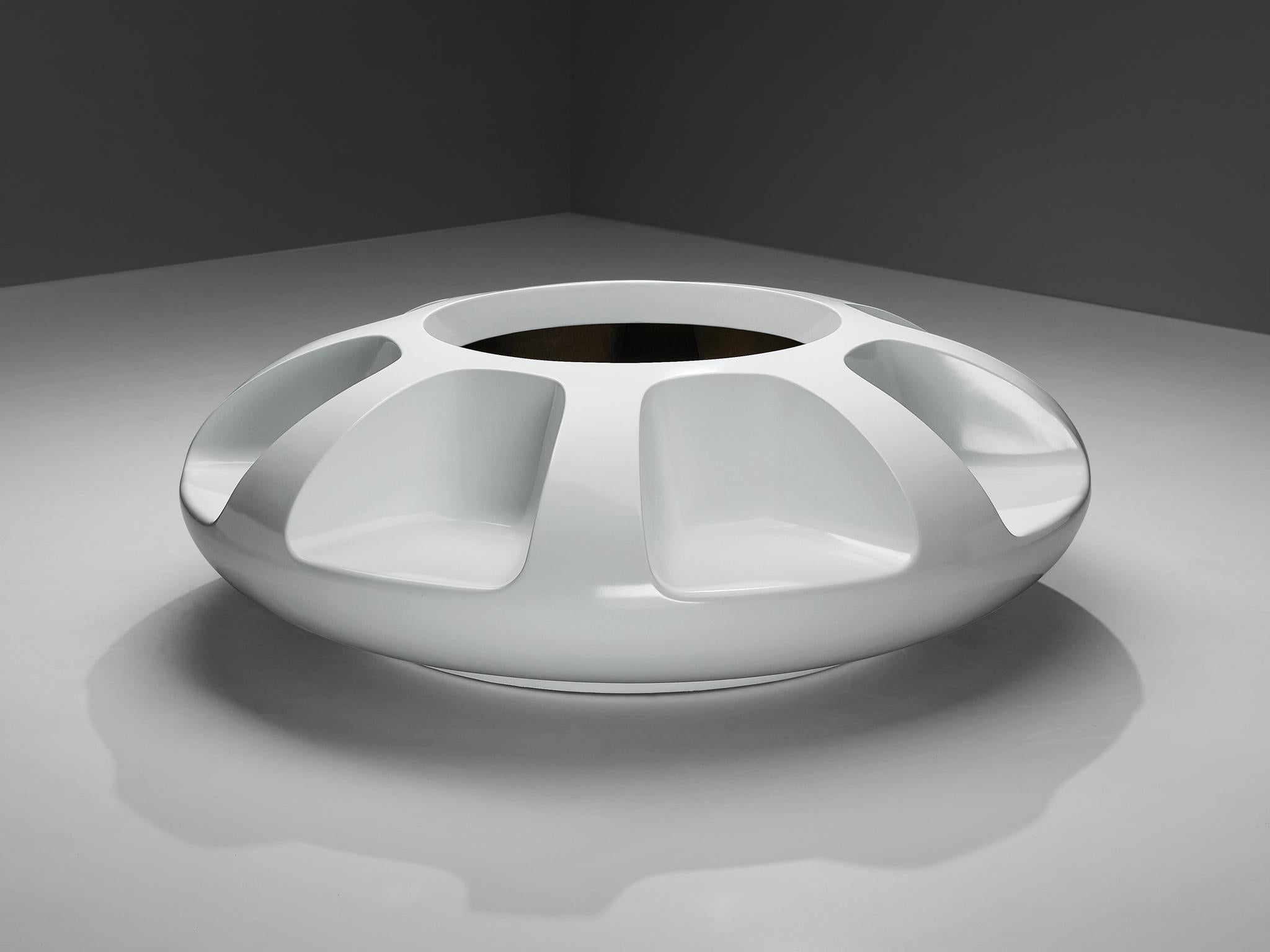 Elsie Crawford pour Sintoform grand canapé « Carousel » à 8 places en fibre de verre en vente 2