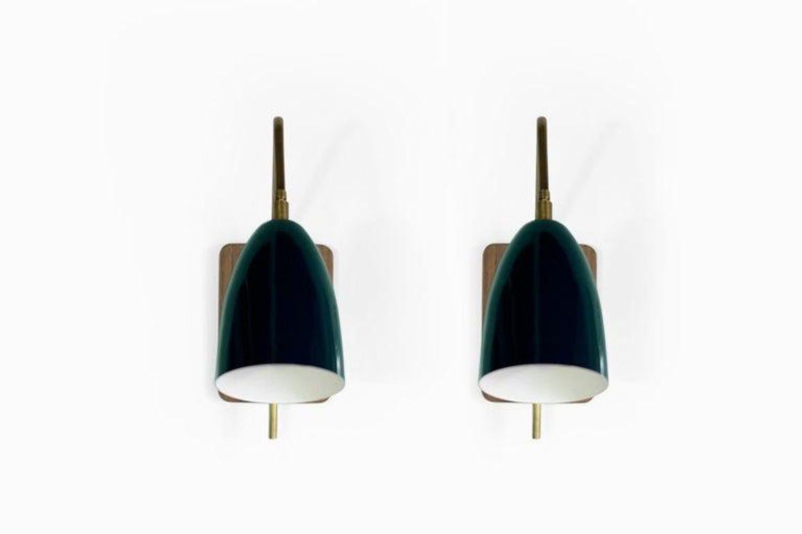 Mid-Century Modern Elska Wall Mount Reading Lamps For Sale