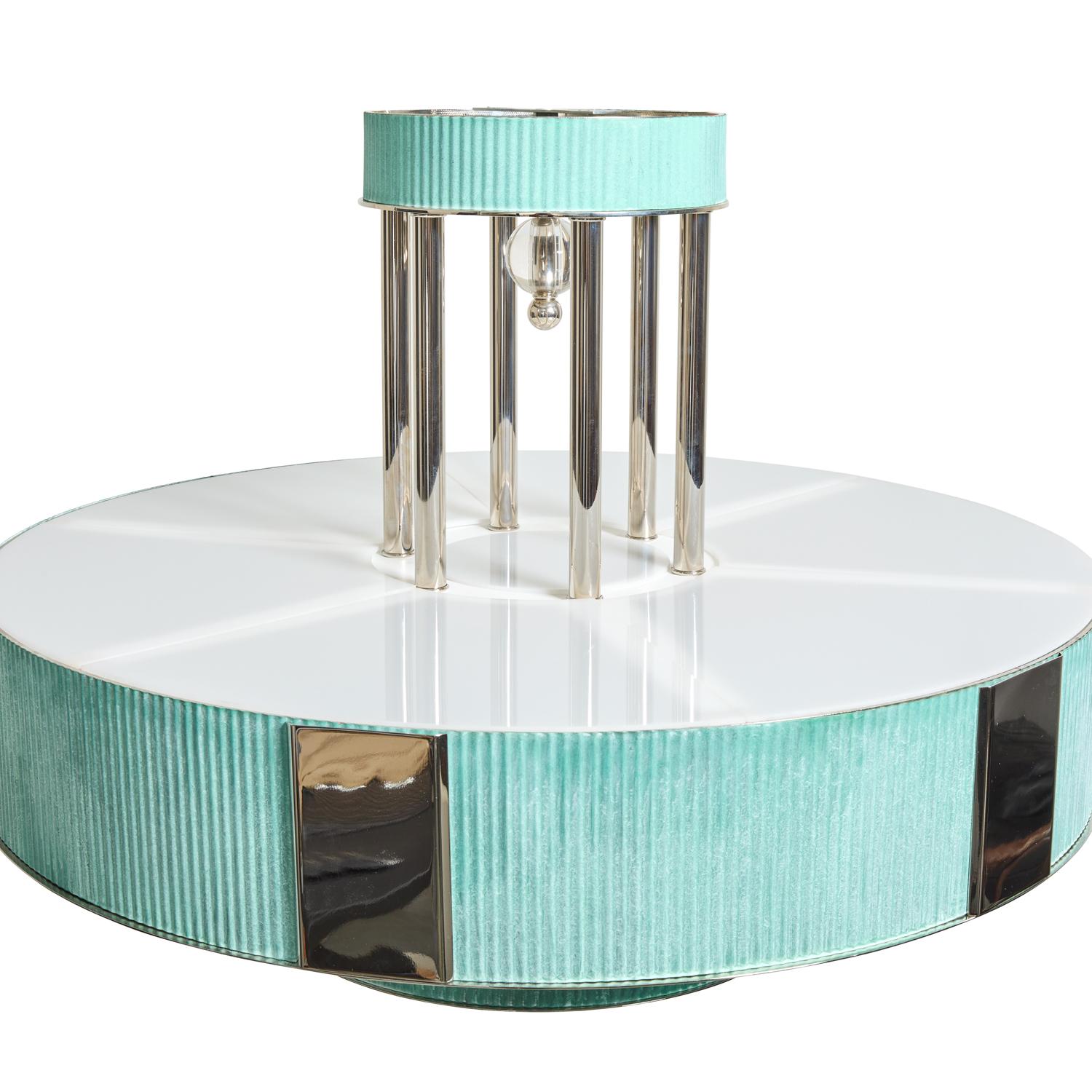 Ciondolo Eltham II in Verdigris e Nichel di David Duncan Studio In condizioni Nuovo in vendita a New York, NY