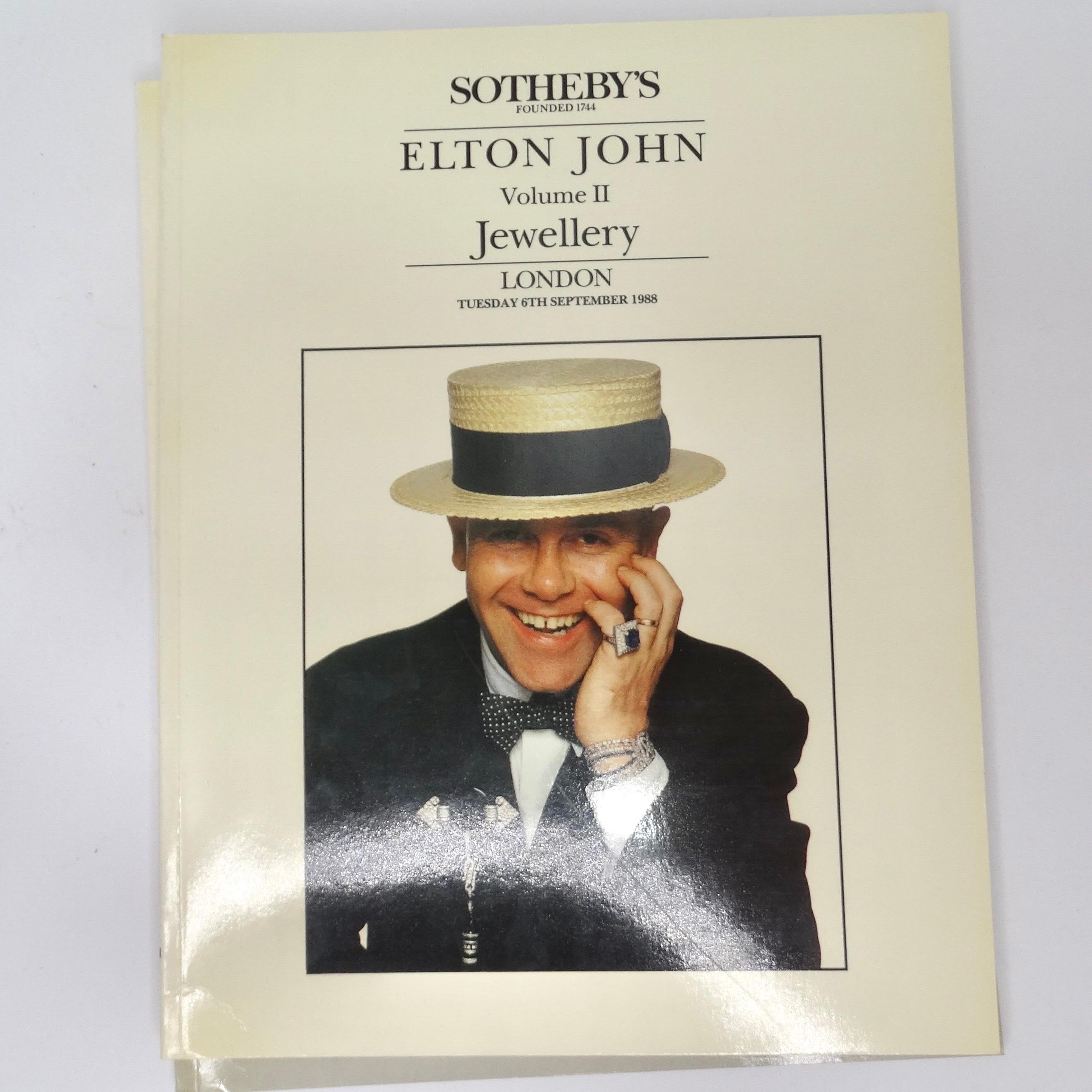 Elton John 1988 Sothebys Book Collection For Sale 5
