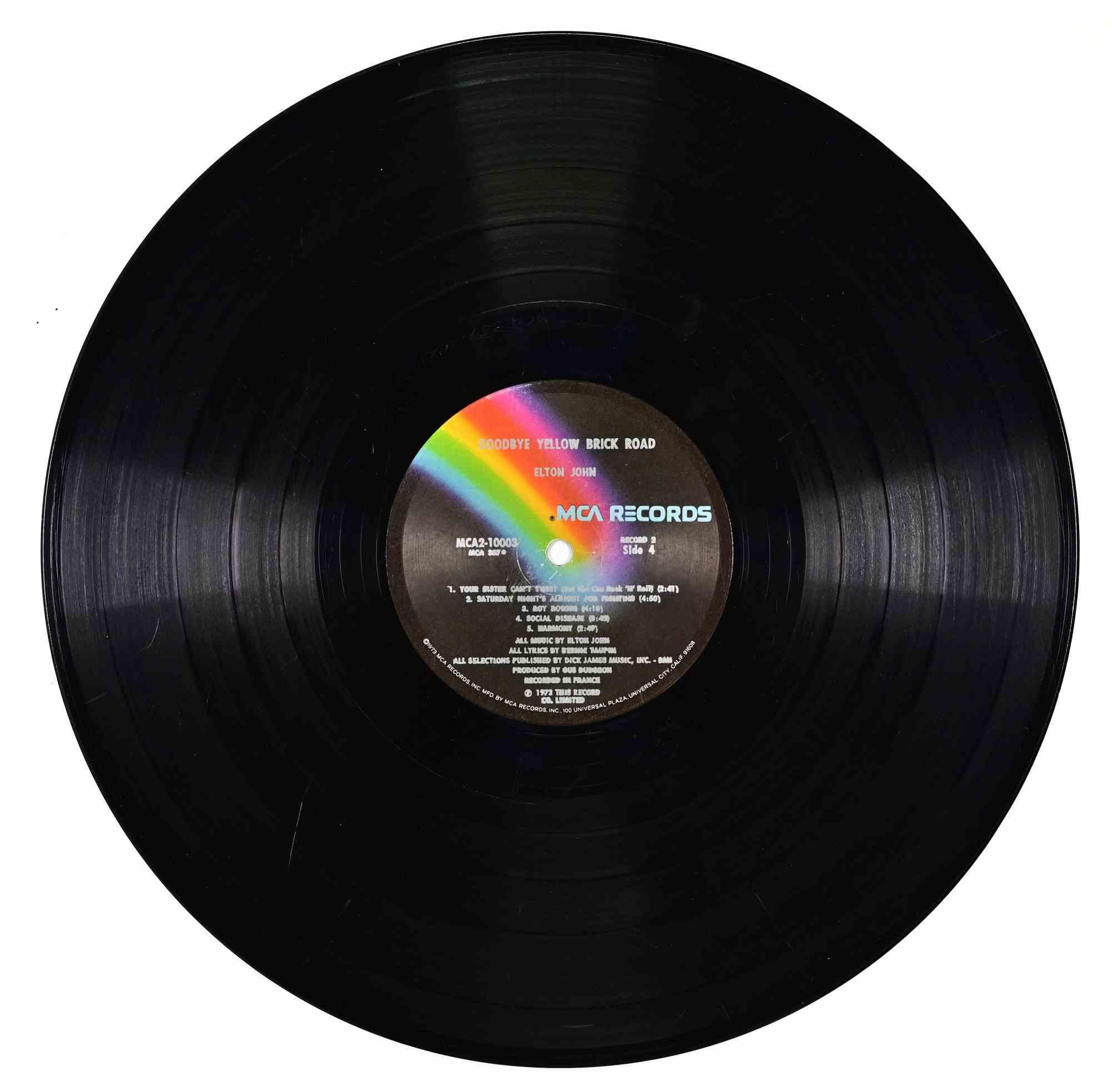 Américain Elton Johns - Goodbye Yellow Brick Road (1973, MCA Records, MCA2-10003, U.S.... en vente