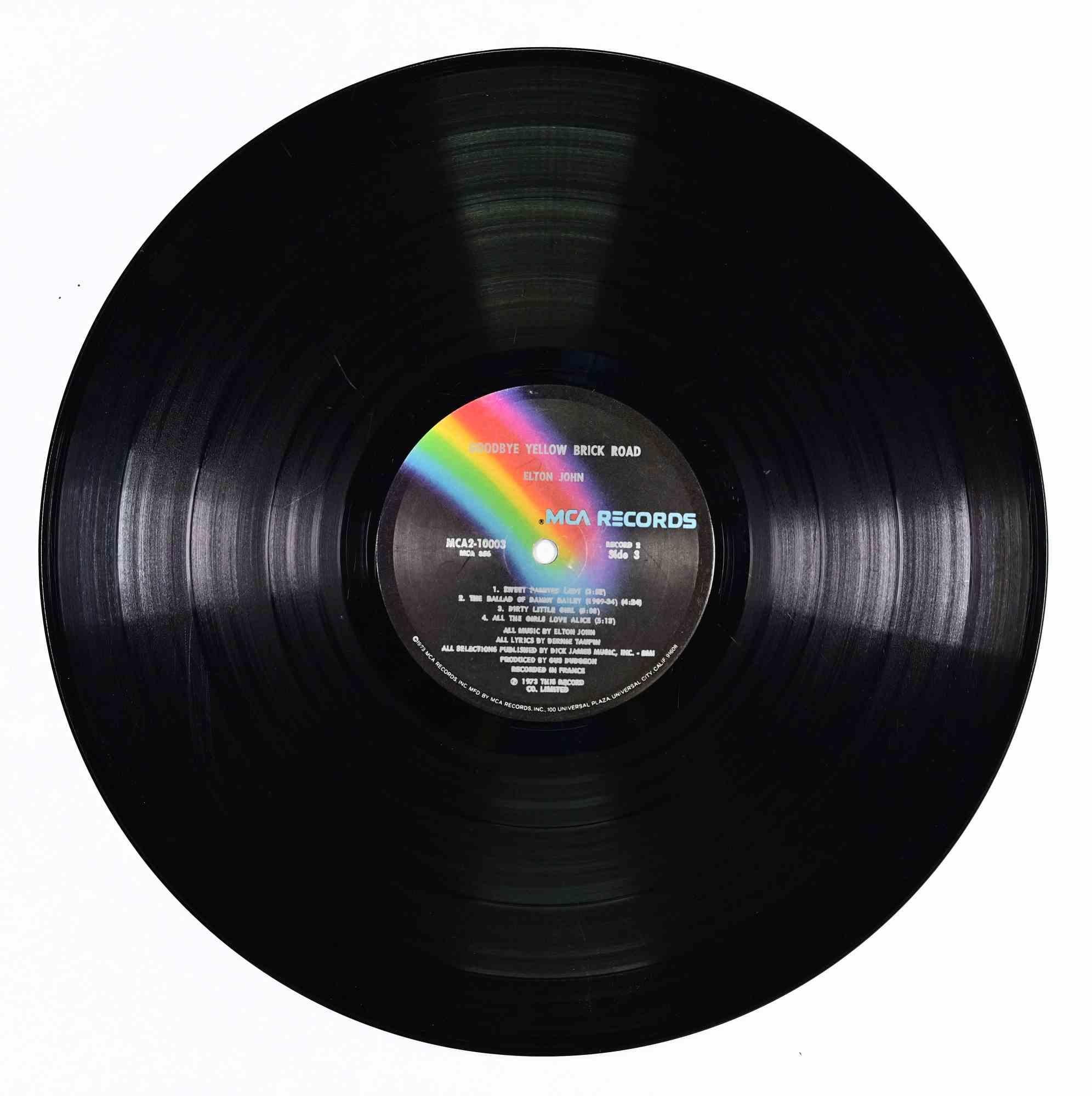 Elton Johns - Goodbye Yellow Brick Road (1973, MCA Records, MCA2-10003, U.S.... Bon état - En vente à Roma, IT